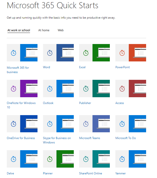 Microsoft 365 Quick Start Guide
